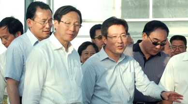 農(nóng)業(yè)農(nóng)村部黨組書記、部長韓長賦視察我公司
